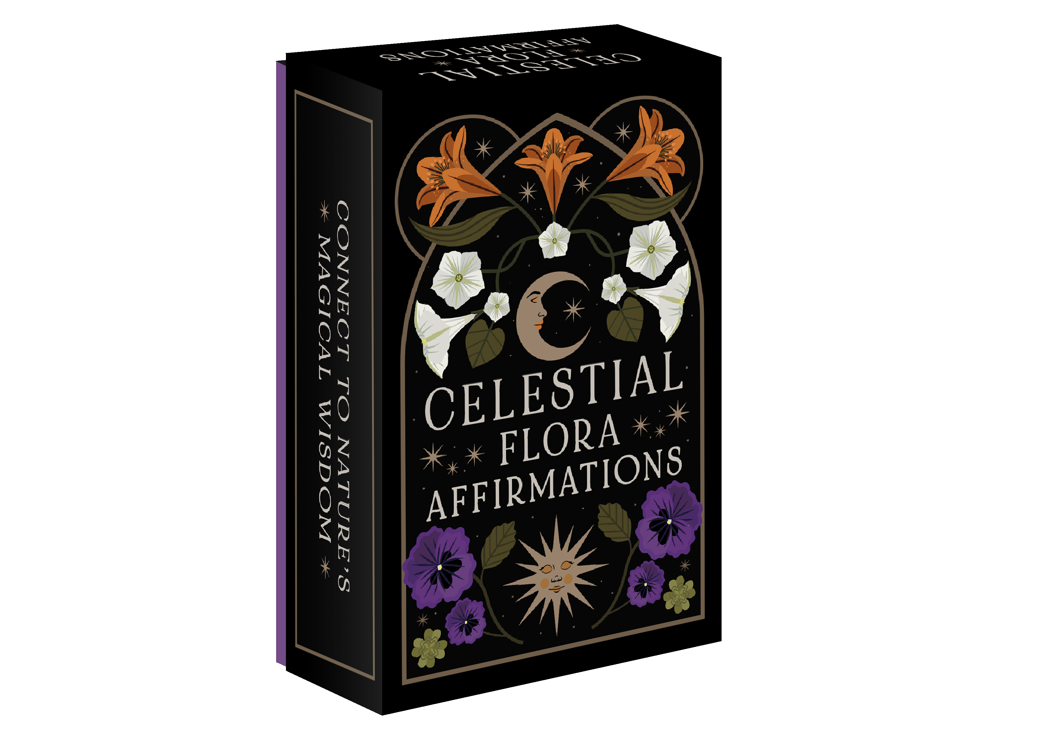 Celestial Flora Affirmations Cards